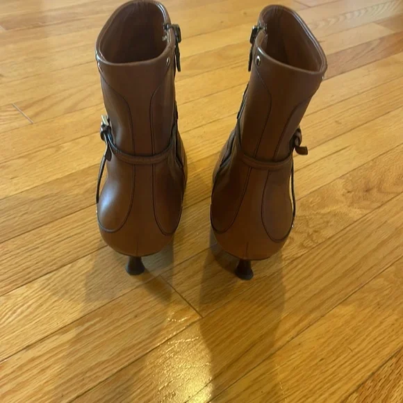 Prada Cowboy Boot Kitten Heel - Picture 3 of 9